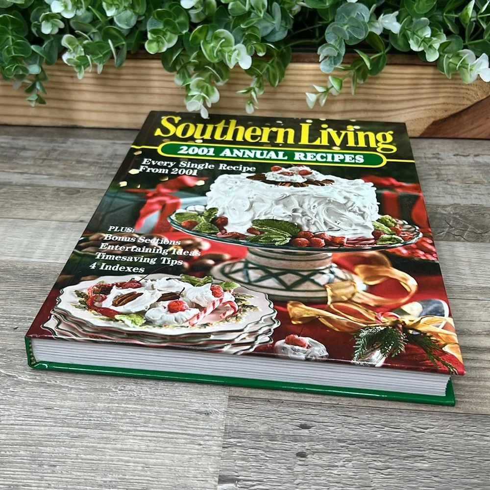Southern Living 2001 Annual Recipes Hardcover Cookbook